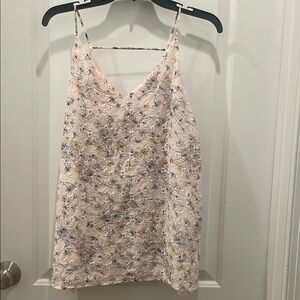 LOFT Tank Top M Floral